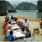 Deutsche Touristen in Halong-Bay Vietnam