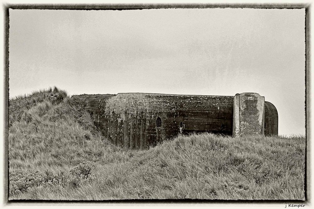 - deutscher Bunker auf Jersey -