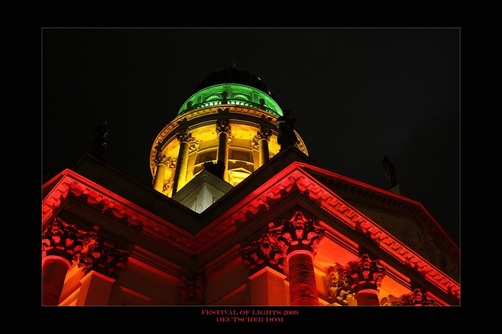 Deutscher Dom beim Festival of Lights 2009