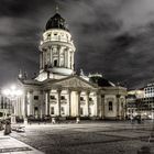 Deutscher Dom in Berlin am Abend