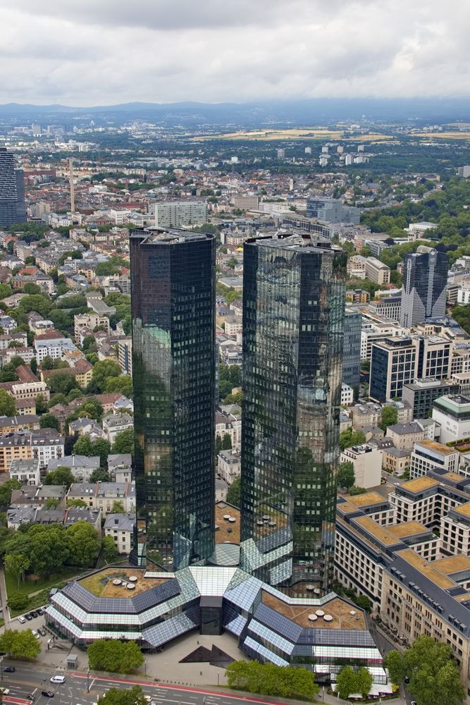 Deutsches Bank Hochhaus Foto & Bild frankfurt, hochhaus, architektur Bilder auf