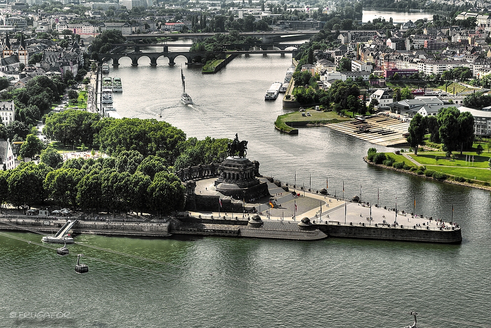 "Deutsches Eck"...