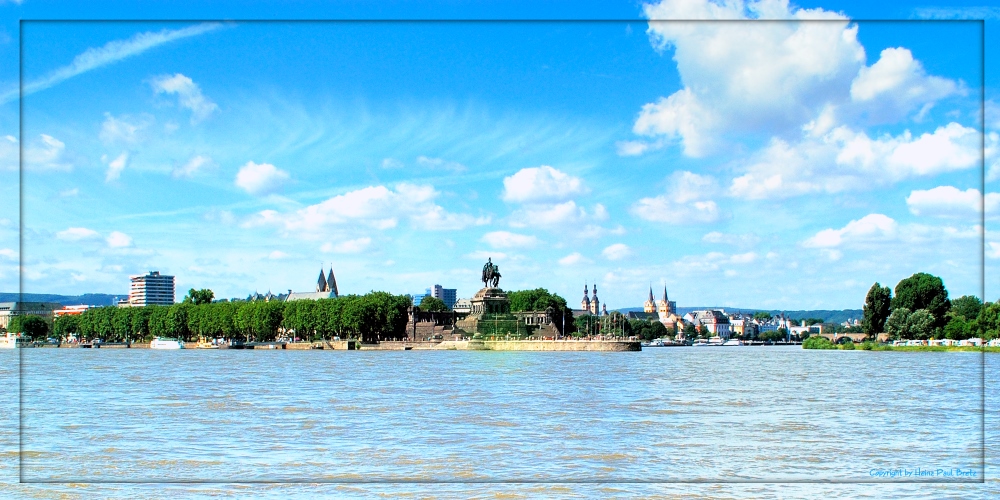 Deutsches Eck an Rhein und Mosel