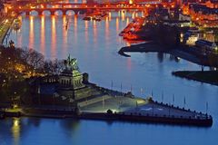 Deutsches Eck bei Koblenz