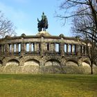 Deutsches Eck (Denkmal-Rückansicht) Koblenz