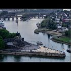 Deutsches Eck - hier küssen sich Rhein und Mosel