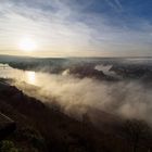 Deutsches Eck im Nebel