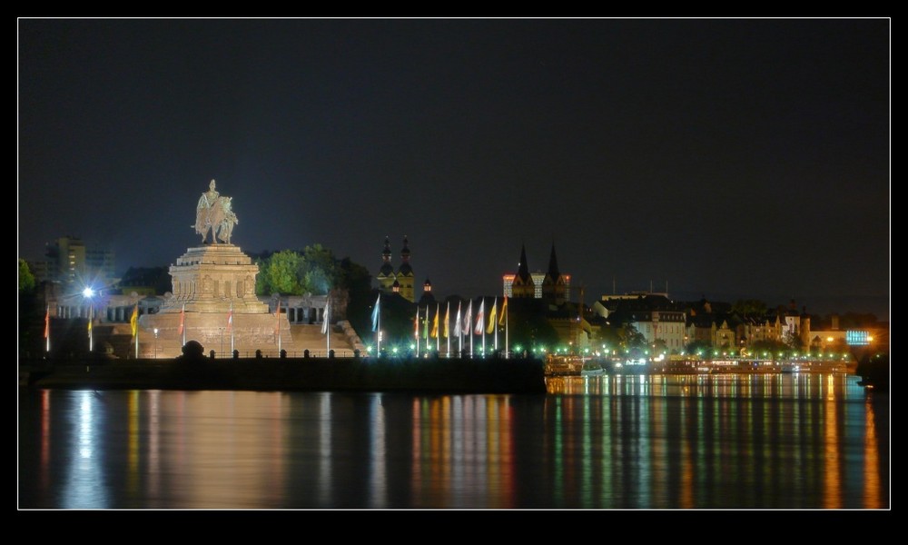 Deutsches Eck in Koblenz