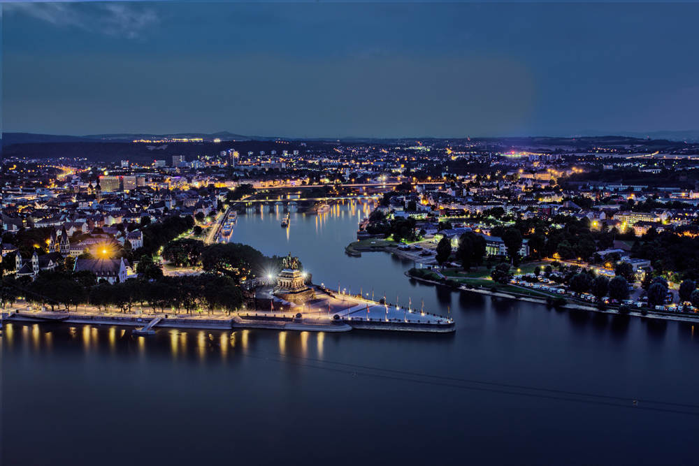 Deutsches Eck in Koblenz