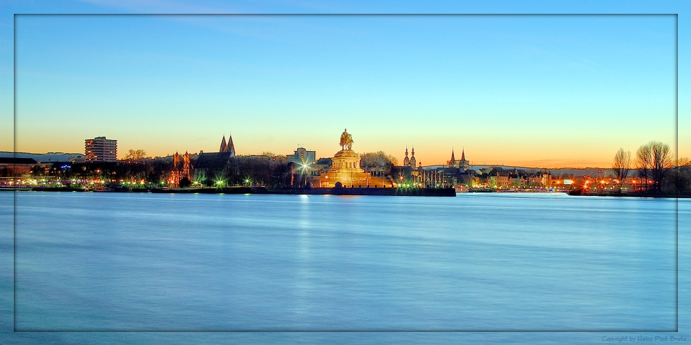 Deutsches Eck in Koblenz