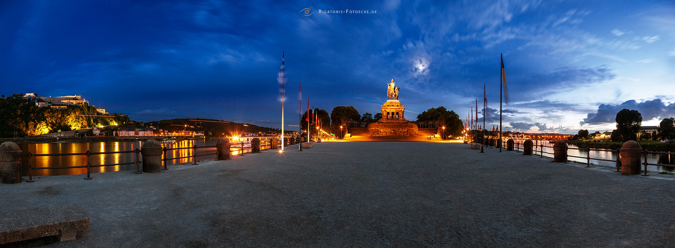 Deutsches Eck in Koblenz