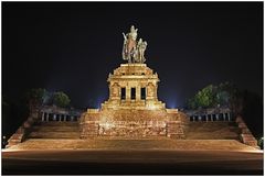 Deutsches Eck in neuer Beleuchtung