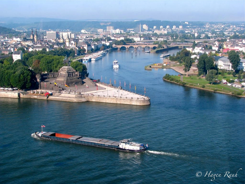 Deutsches Eck, Koblenz Foto & Bild architektur, stadtlandschaft, deutsches eck koblenz rhein