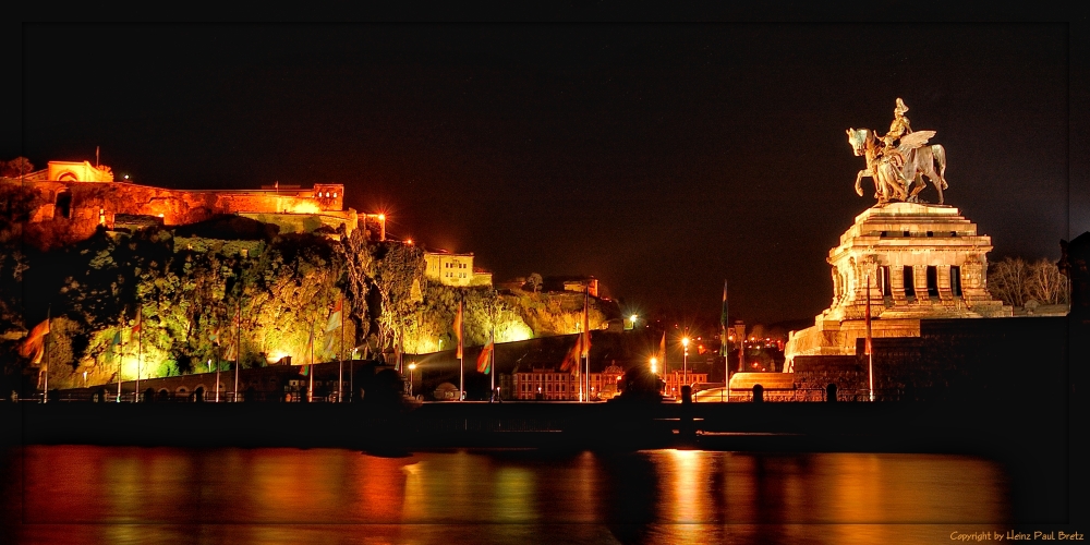 Deutsches Eck und Festung Ehrenbreitstein