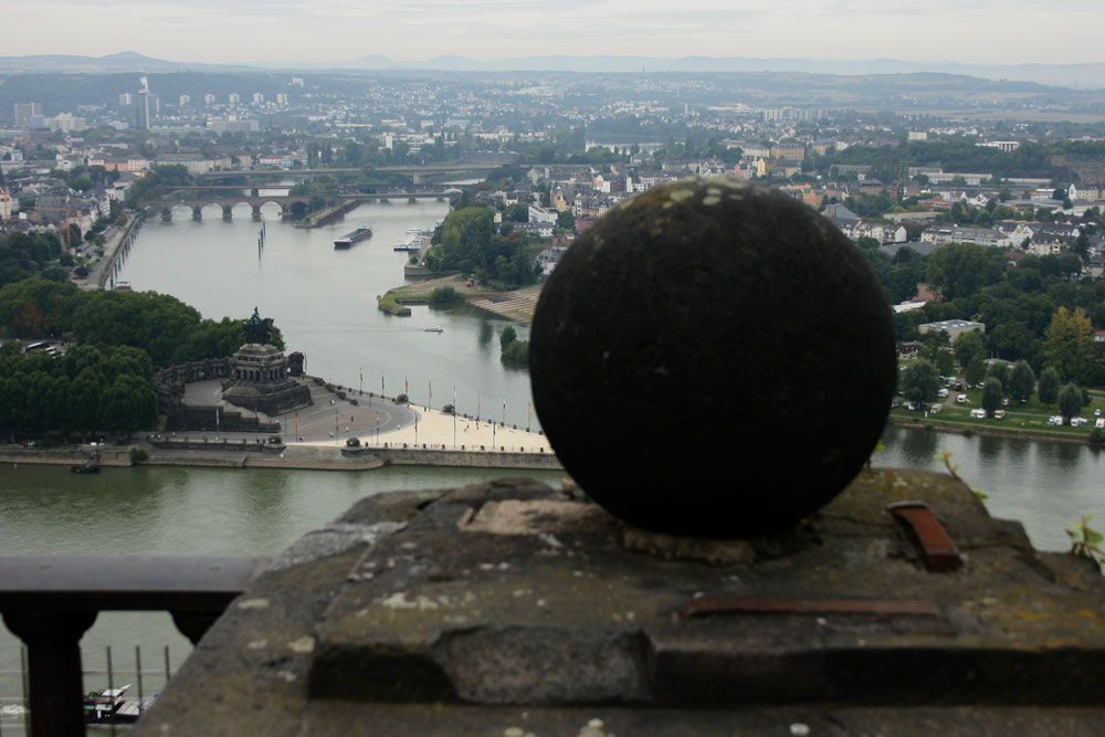 Deutsches Eck von Ehren Breitstein