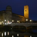 Deutsches Museum mit der Boschbrücke - München bei Nacht