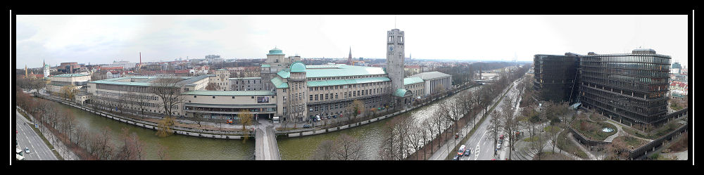 Deutsches Museum und Europäisches Patentamt in München