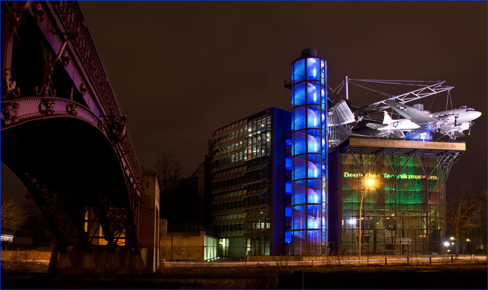 Deutsches Technikmuseum modern abgelichtet
