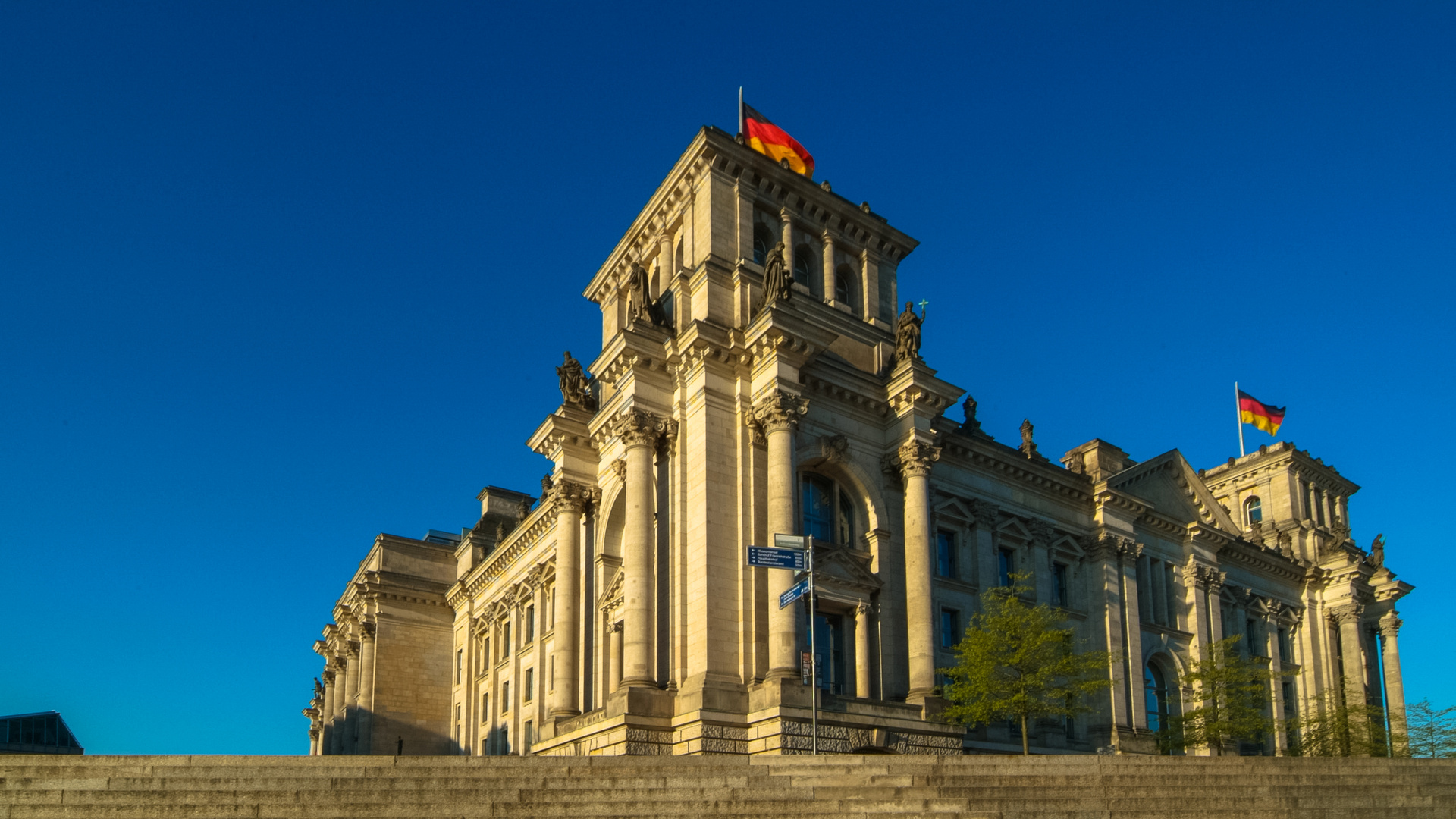 Deutschland 2009: Berlin, Reichstagsgebäude