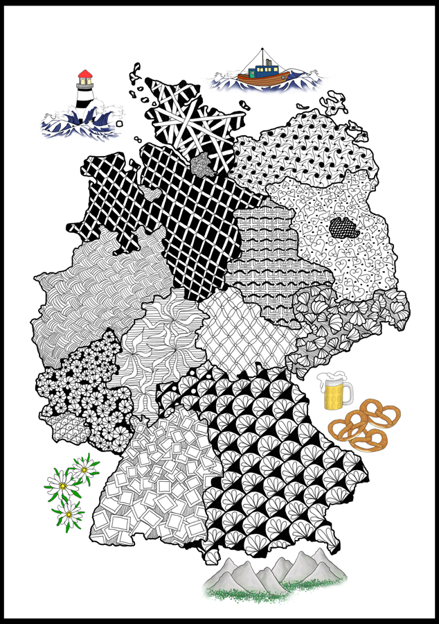 Deutschland als Tangle-Art