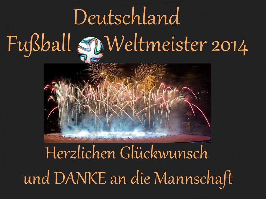 Deutschland Fußball Weltmeister 2014