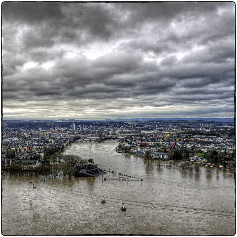 Deutschland im Quadrat - Hochwasser