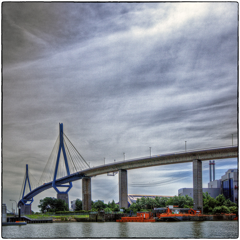 Deutschland im Quadrat - Köhlbrandbrücke