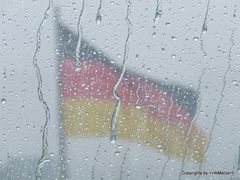 "Deutschland" im Regen