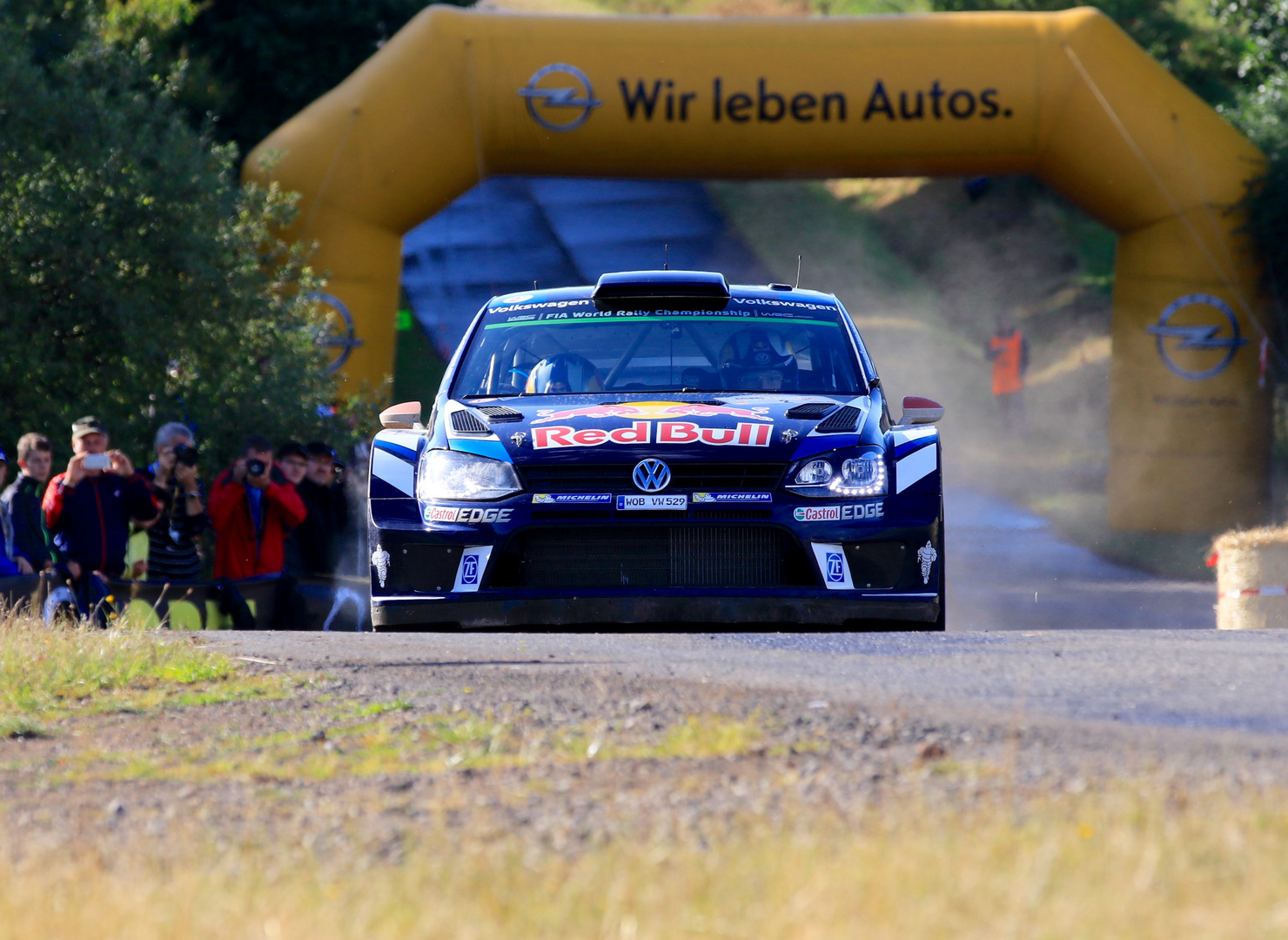  Deutschland Rallye 2016 Latvala Panzerplatte kurz