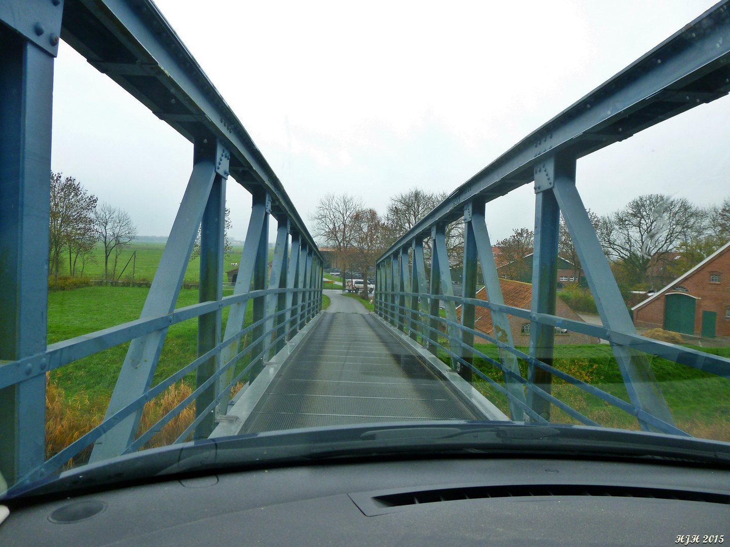 Deutschland schmalste Autobrücke