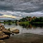 Deutschland - Weserbrücke bei Fuhlen