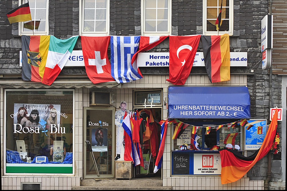 Deutschland zeigt Flagge