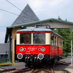 Deutschlands einzige von Zugfahrten benutzte Drehscheibe