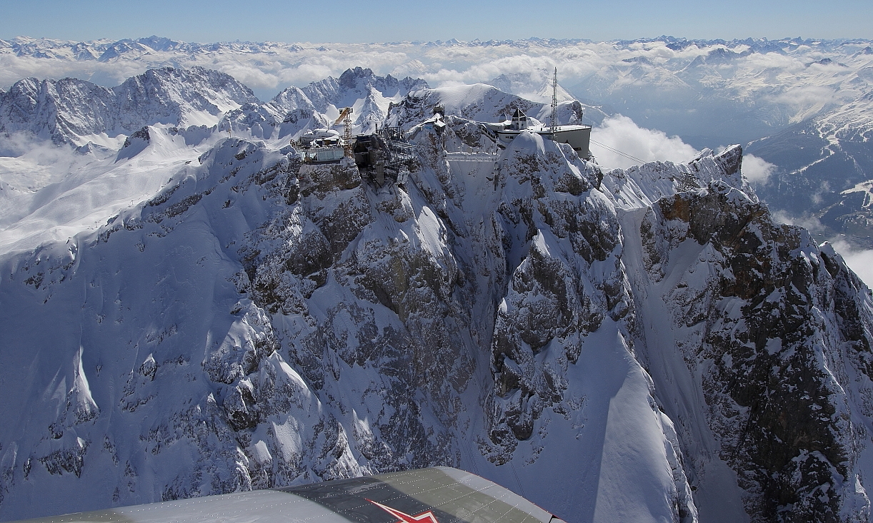 Deutschlands höchste Baustelle - Zugspitze 29 4 2017 