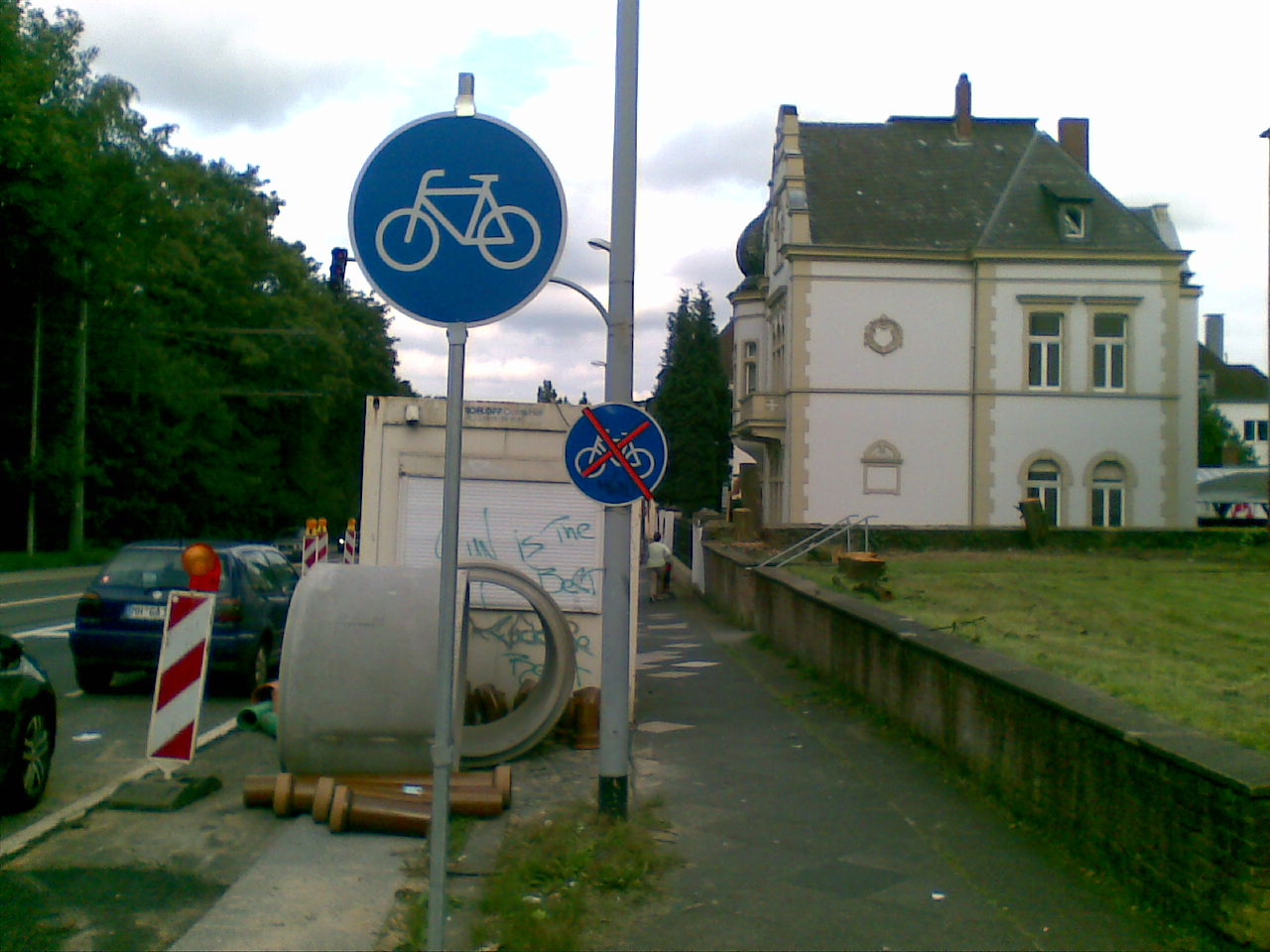 Deutschlands kürzester Radweg