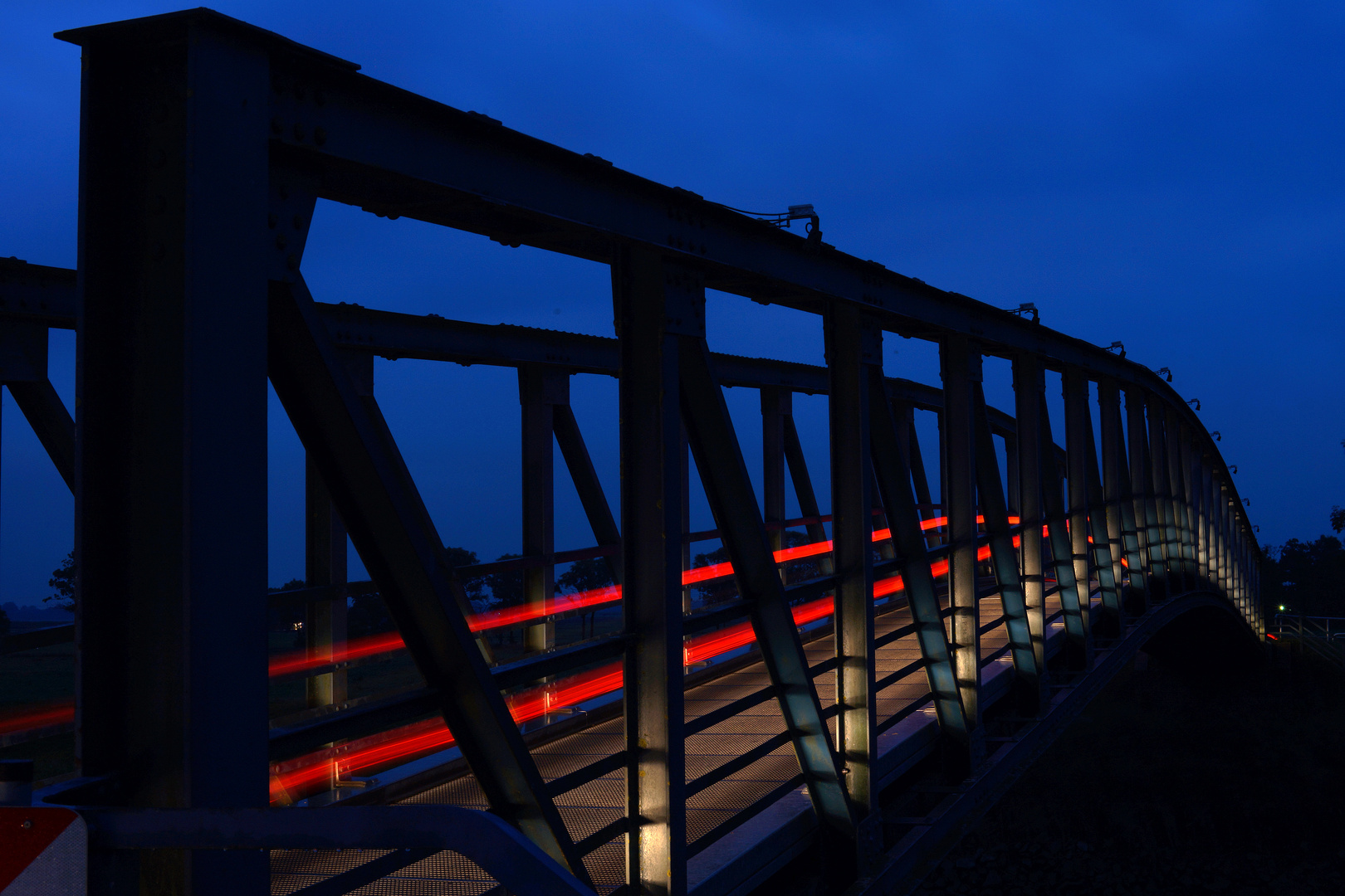 Deutschlands schmalste Autobrücke 