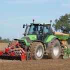 Deutz - Fahr Agrotron 180,7 mit Anbaugeräten