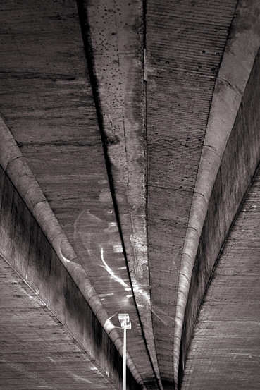 Deutz Mülheimer Brücke von unten - Köln