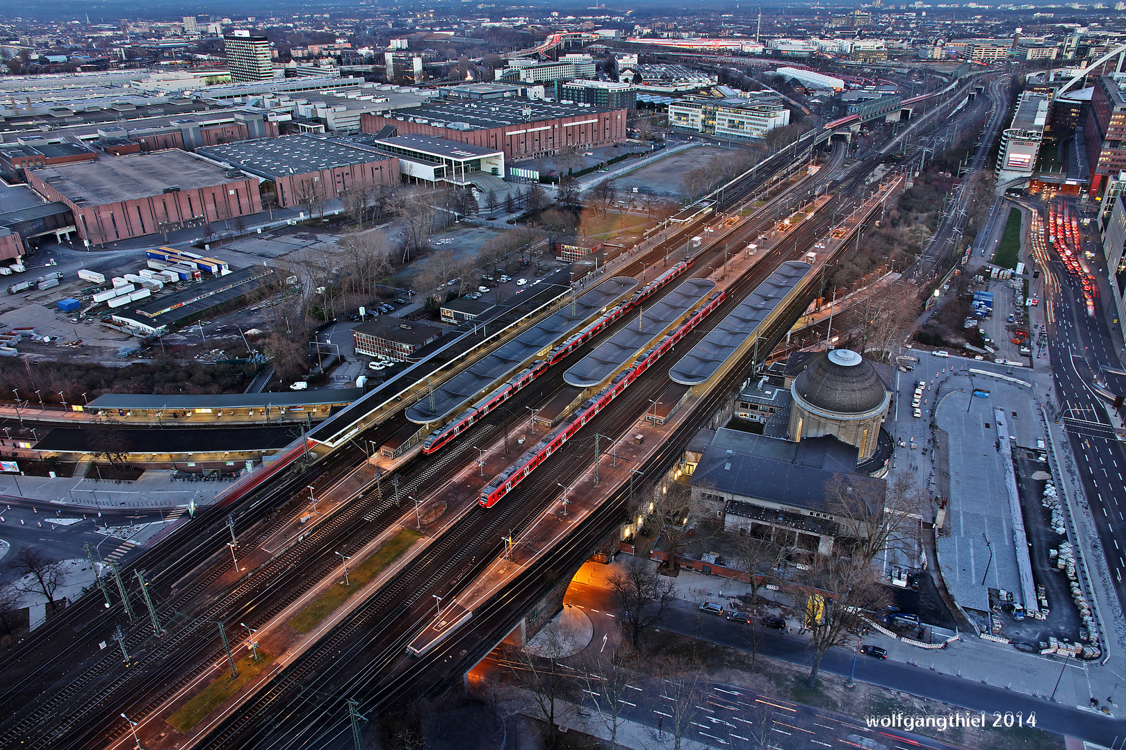 Deutzer Bahnhof in Köln