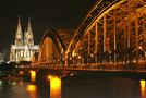 Deutzer Brücke bei Nacht! von Sebi Hartmann 