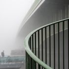 Deutzer Brücke im Nebel