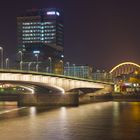 Deutzer Brücke, Lanxess-Tower und Lanxess-Arena