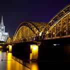 Deutzer Brücke mit Blick auf den Dom