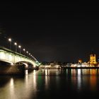 Deutzer Brücke mit Kölner Dom