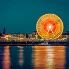 Deutzer Kirmes bei Nacht