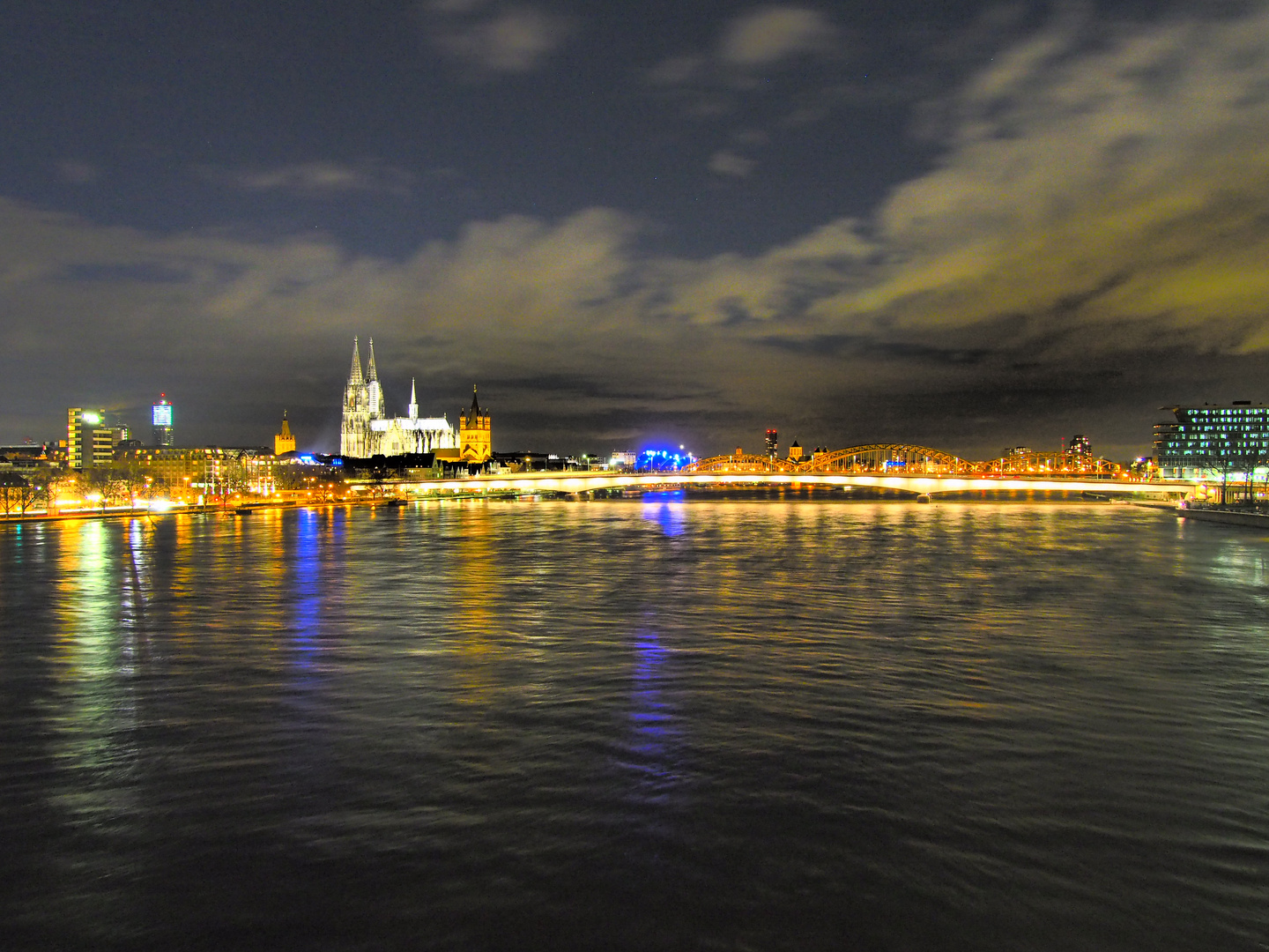 Deutzer- und Hohenzollernbrücke