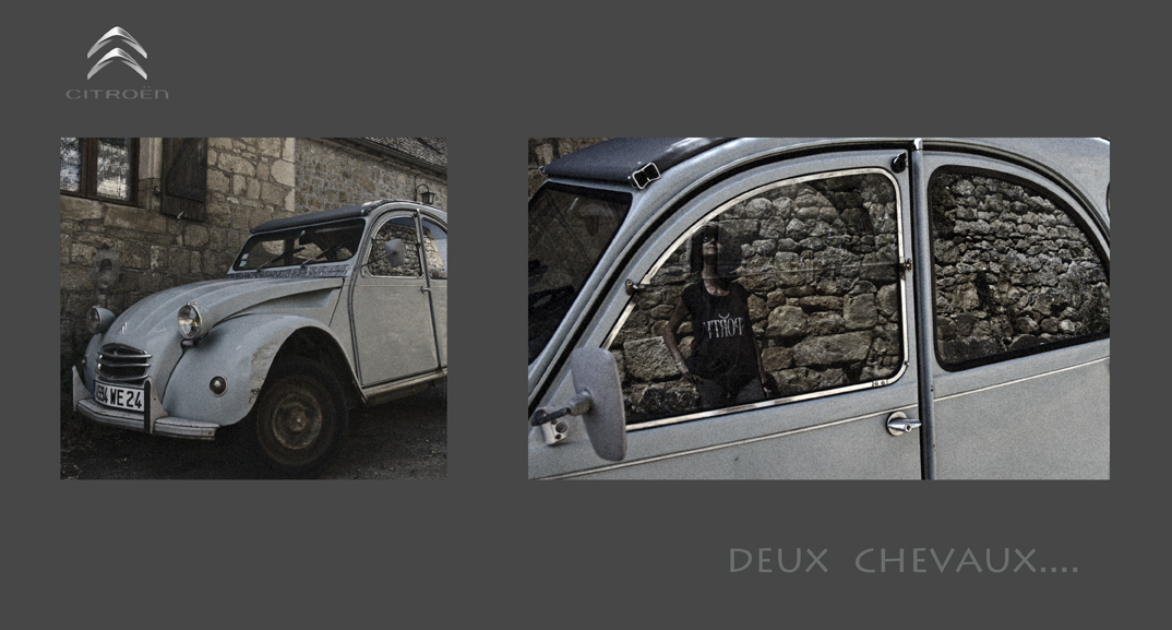 Deux chevaux...