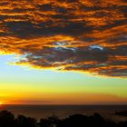 Deux mers au coucher du soleil à Nouméa