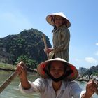 Deux rameuses vietnamiennes