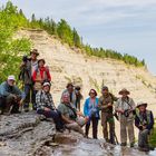 Deuxième groupe au safari photo sur l'île Anticosti, 30 juillet au 6 août